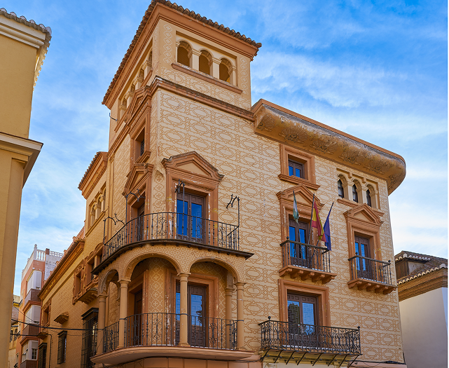 Vista de la parada Guadix