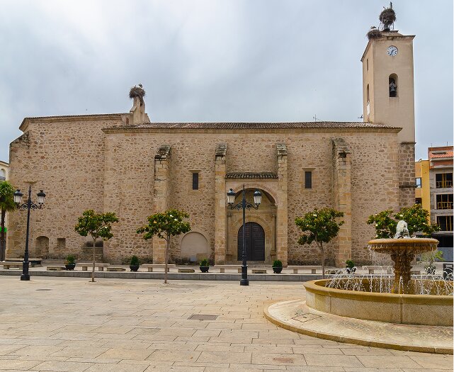 Vista de la parada Navalmoral de la Mata