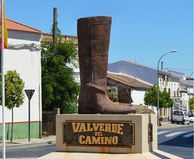 Vista de la parada Valverde del Camino