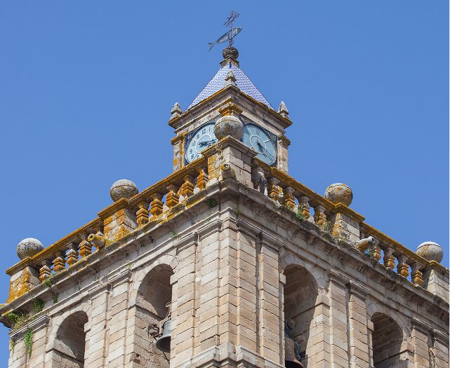 Vista de la parada Villanueva de la Serena